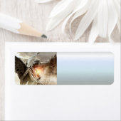 Engel van de pech etiket (Insitu)