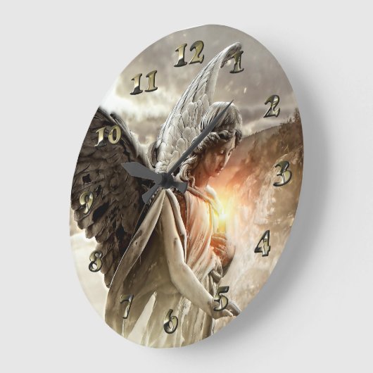 Engel van de pech grote klok (Hoek)