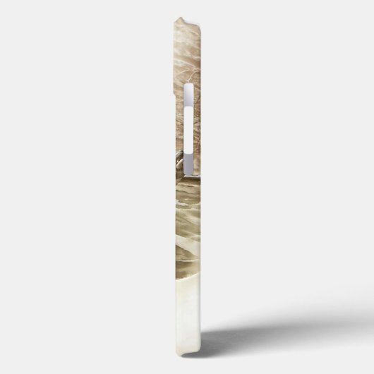 Engel van de pech Hoesje-Mate iPhone Case (Achterkant / Links)