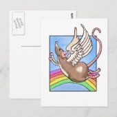 Engel van de Rat Postkaart (Voorkant / Achterkant)