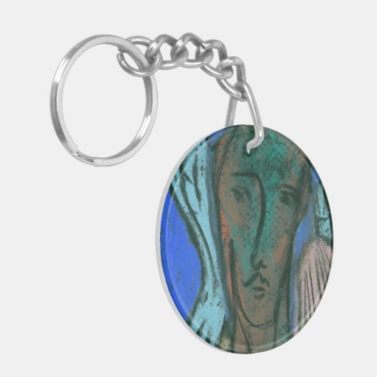 Engel van de Sleutelhanger van Geluk (Voorkant Links)