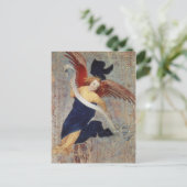 Engel van de Visitatie van Broederlam Briefkaart (Staand voorkant)