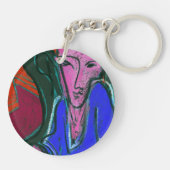 Engel van de Welvaart Sleutelhanger (Achterkant)