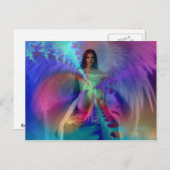 Engel van glorie briefkaart (Voorkant / Achterkant)