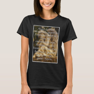 Engel van God Gebed Katholiek Christelijk Spaans E T-shirt