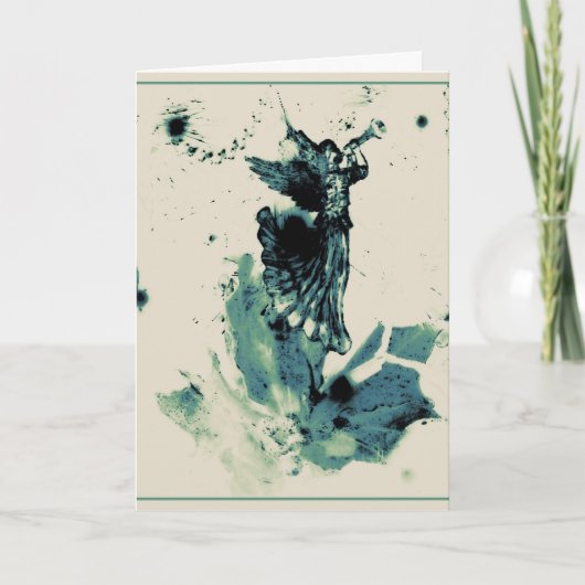 Engel van goede tijdingKerstkaart Feestdagen Kaart (Voorkant)