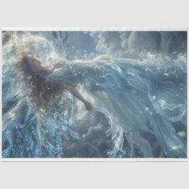 Engel van Grace Oplopend naar de hemel Decoupage Tissuepapier