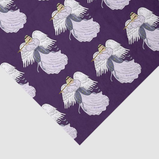 Engel van Harmonie Weefselpapier Tissuepapier (Detail)