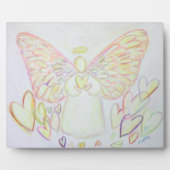 Engel van Hart Kunst Schilderij Cadeaobord Fotoplaat (Voorkant)