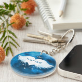 Engel van het hart - dubbelzijdige sleutelhanger (Voorkant Rechts)