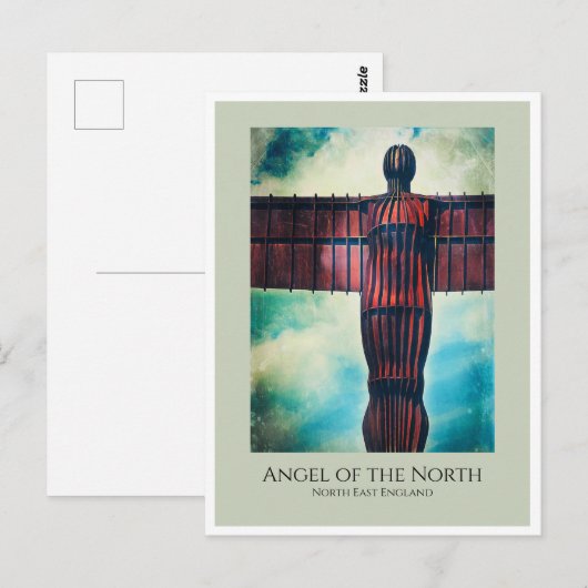 Engel van het Noorden Briefkaart (Voorkant / Achterkant)