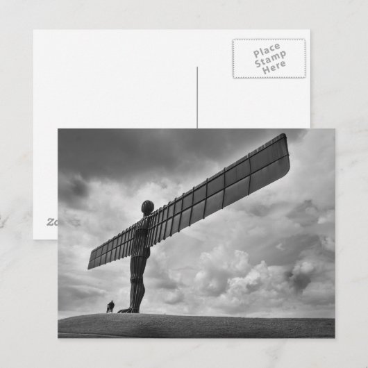 Engel van het noorden briefkaart (Voorkant / Achterkant)