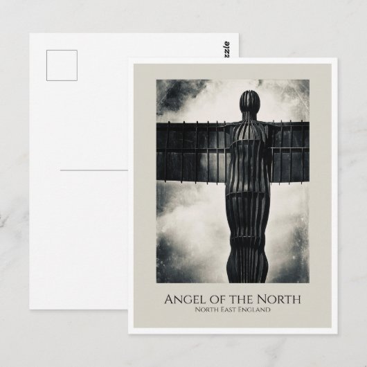 Engel van het noorden briefkaart (Voorkant / Achterkant)