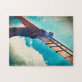 Engel van het noorden legpuzzel (Horizontaal)