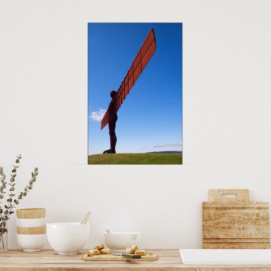 Engel van het noorden poster (Keuken)