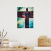 Engel van het noorden poster (Keuken)