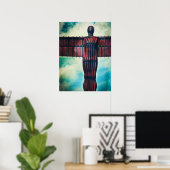 Engel van het noorden poster (Thuiskantoor)
