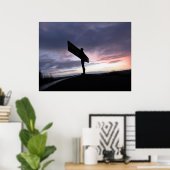 Engel van het noorden poster (Thuiskantoor)