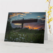 Engel van het Noorden Wenskaart Kaart (Gele Bloem)