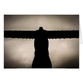 Engel van het noordsilhouet