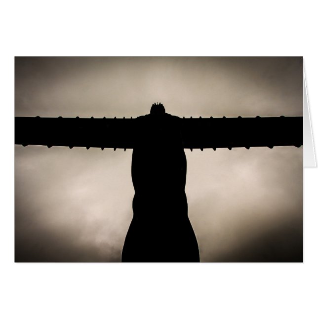 Engel van het noordsilhouet (Voorkant Horizontaal)