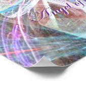 Engel van het Poster van de Kristalwereld (Hoek)