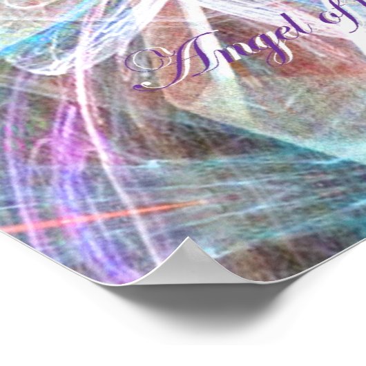 Engel van het Poster van de Kristalwereld (Hoek)