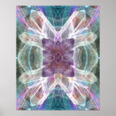 Engel van het Poster van de Kristalwereld (Voorkant)