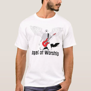 Engel van het schip - Red Guitar T-shirt