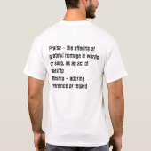 Engel van het schip - Red Guitar T-shirt (Achterkant)