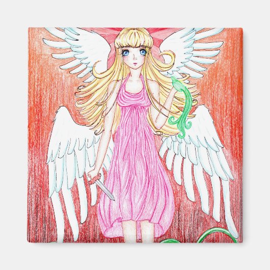 engel van hoop magneet (Voorkant)