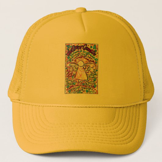 Engel van Lenteharten Trucker Pet (Voorkant)