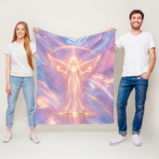 Engel van Licht Fleece Deken – Ethische Hemelse