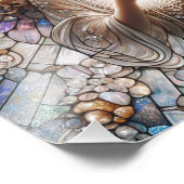 Engel van licht foto afdruk (Hoek)