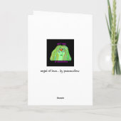 Engel van liefde... door Peacewillow Feestdagen Kaart (Achterkant)