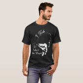 Engel van nature, duivels bij keuze t-shirt (Voorkant volledig)