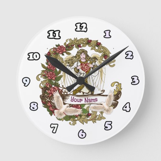 Engel van Rozen Ronde Klok (Voorkant)