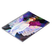 Engel van rust Waterverf Kleurrijk Notitieboek (Linkerzijde)