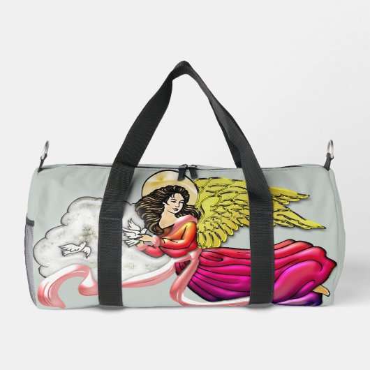 Engel van vrede en harmonie plunjezak (Achterkant)