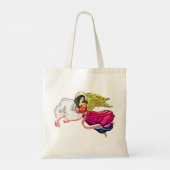 Engel van vrede en harmonie tote bag (Achterkant)