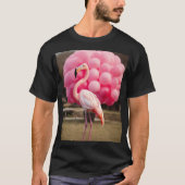 Engel van vrede Flamingo" T-shirt (Voorkant)