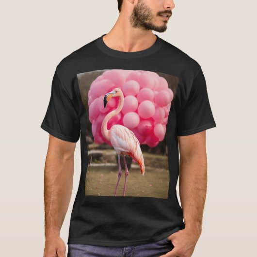 Engel van vrede Flamingo" T-shirt (Voorkant)