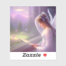 Engel - vinyl verwijderbaar -