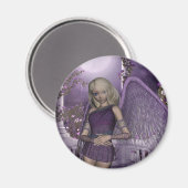 Engel Violet Charms Magnet (Voorkant / Achterkant)