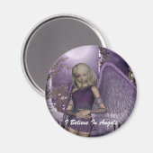 Engel Violet Charms Magnet (Voorkant / Achterkant)