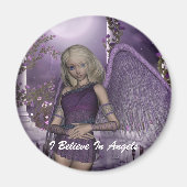 Engel Violet Charms Magnet (Voorkant)