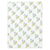 Engel vis met paraplu tafelkleed (Voorkant)