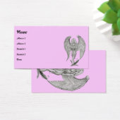 Engel-Visitekaartje voor penseltrekken Visitekaartje (Bureau)