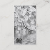 Engel vleugel en hart! visitekaartje (Achterkant)