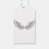 engel vleugels cadeaulabel (Voorkant)